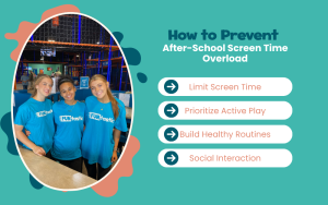 How to Prevent After-School Screen Time Overload Infographic